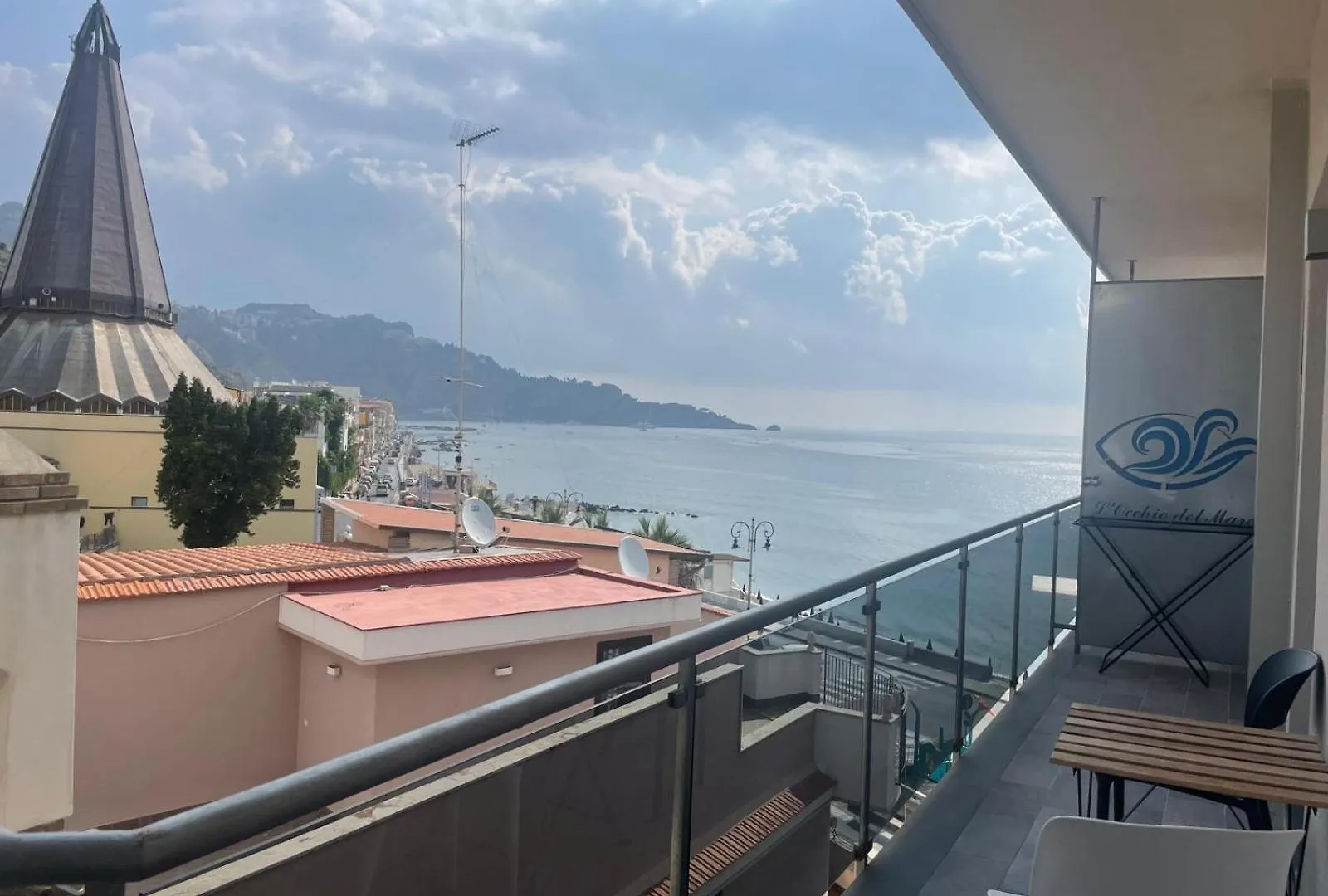 Vila L' Occhio Del Mare Giardini Naxos Itálie